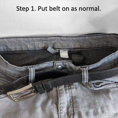 Belt'on & Dick double penetration